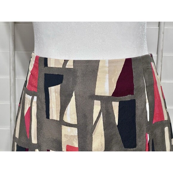 NIC+ZOE Women Size 10 'Starboard' Geo-Print Pencil Skirt Office Career - Picture 3 of 11